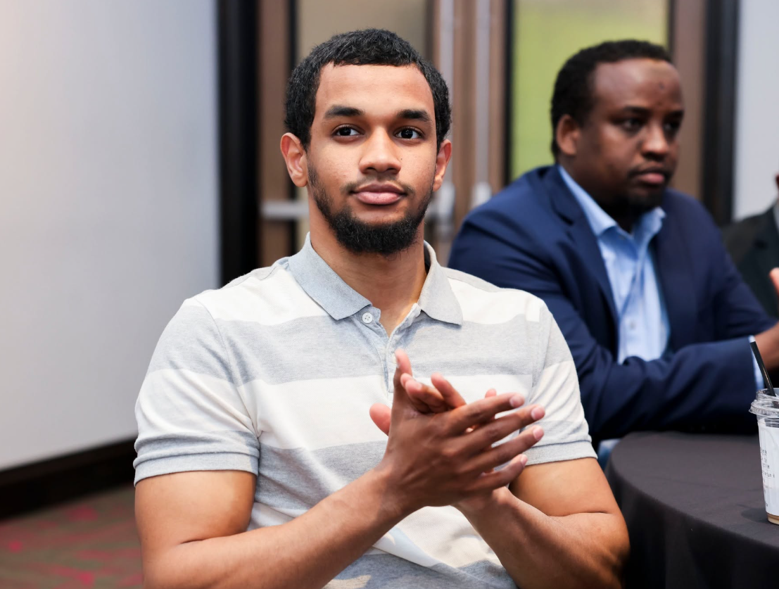 SSE community member participating in an event